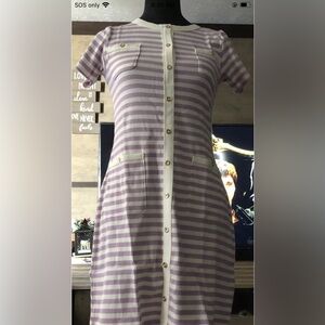 Crewcuts Girls Size 14 Orchard Stripe Coco Dress Kids New